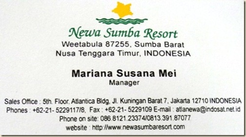 Newa Sumba Resort